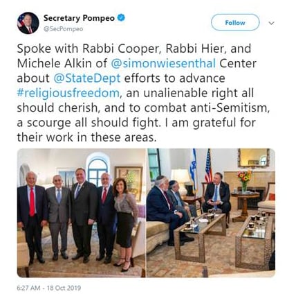 Pompeo_SWC_Israel_10-2019
